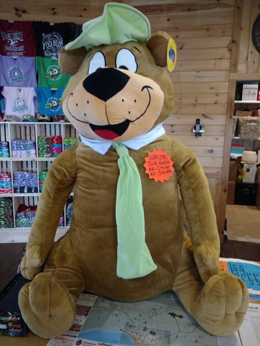JellystonePEI's tweet photo. Win this big fella this weekend @JellystonePEI #IWKFundraiser #IWKFoundation #WeLoveYogiBear https://t.co/eK5P1b5nNB