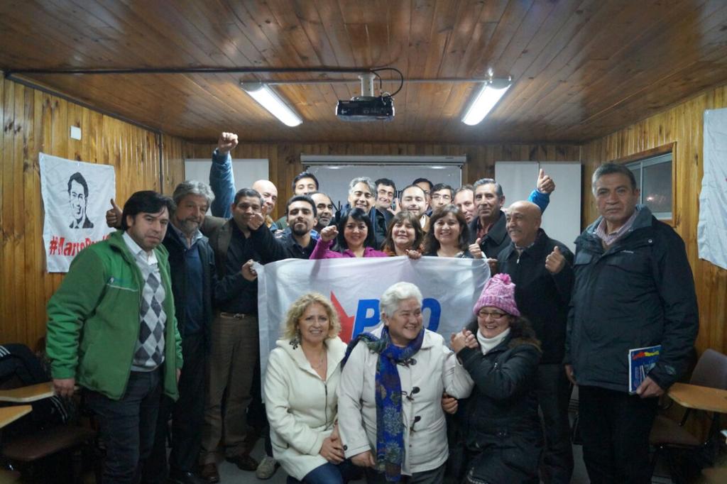 marcoporchile's tweet image. En taller de trabajo con candidatos de 10 comunas de la Araucanía. #elcambioesposible