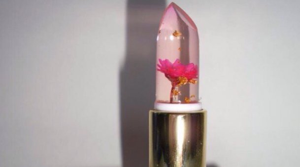glamourmag's tweet photo. We can't stop staring at these "Beauty and the Beast" lipsticks—with ACTUAL flowers in them: https://t.co/pQjTOayILF https://t.co/0sWNrWiQoT
