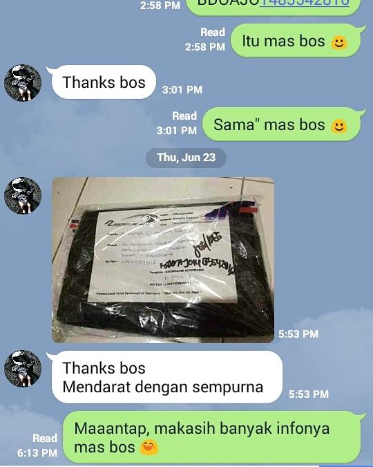 RacinglineSMD's tweet photo. Chat testimoni, 
Follow instagram kita @racinglinesumedang https://t.co/Db8NeiWH9D
