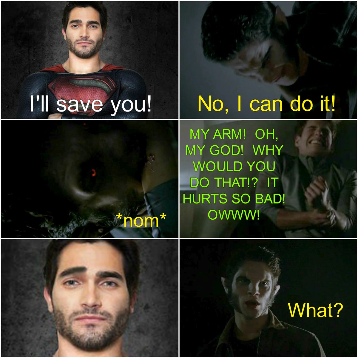 LoveCas98's tweet photo. #QOTD What do you think of #TylerHoechlin as #Superman?
#TeenWolf #SuperDerek #Supergirl https://t.co/19ZX75WiNT