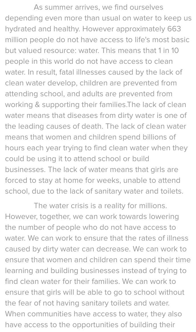 GivingwLove's tweet photo. 663 million people still do not have access to clean water, please take the chance to read x https://t.co/gH20tLwWH1 https://t.co/1I2jxJ2b53