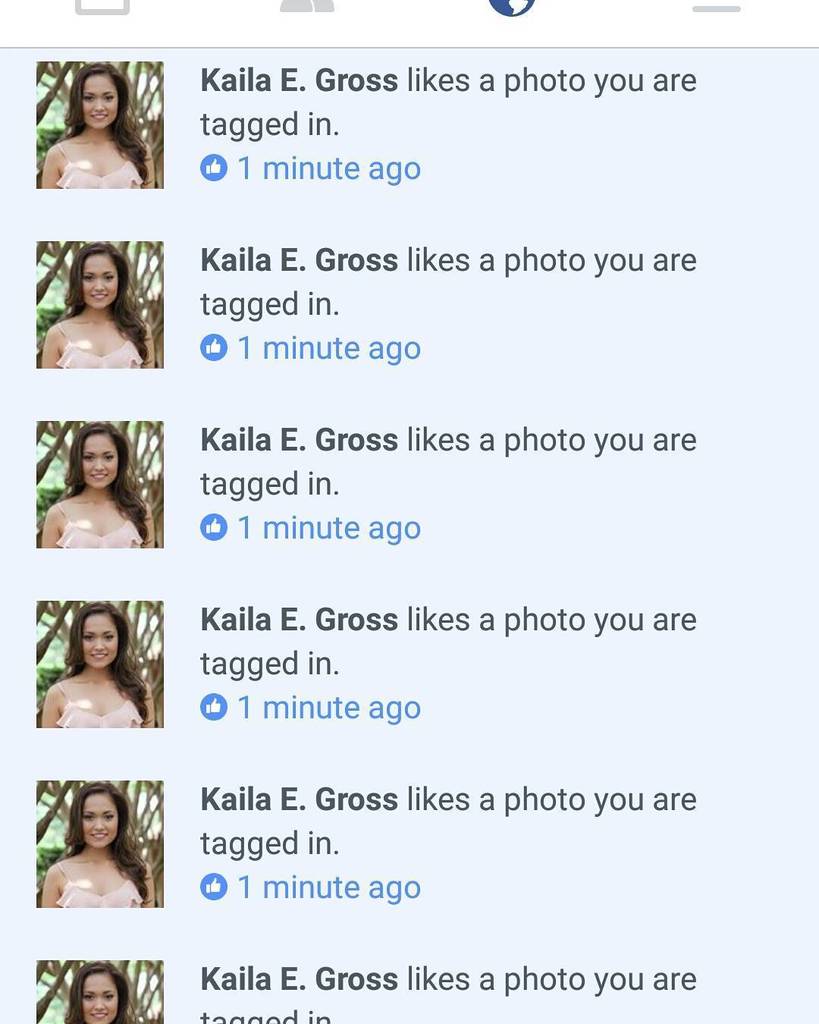 RealWorldMegan's tweet image. Thank you, @kailagross, for being sure every photo got a like! And 👏 for impressive speed! #notificationoverload #s…