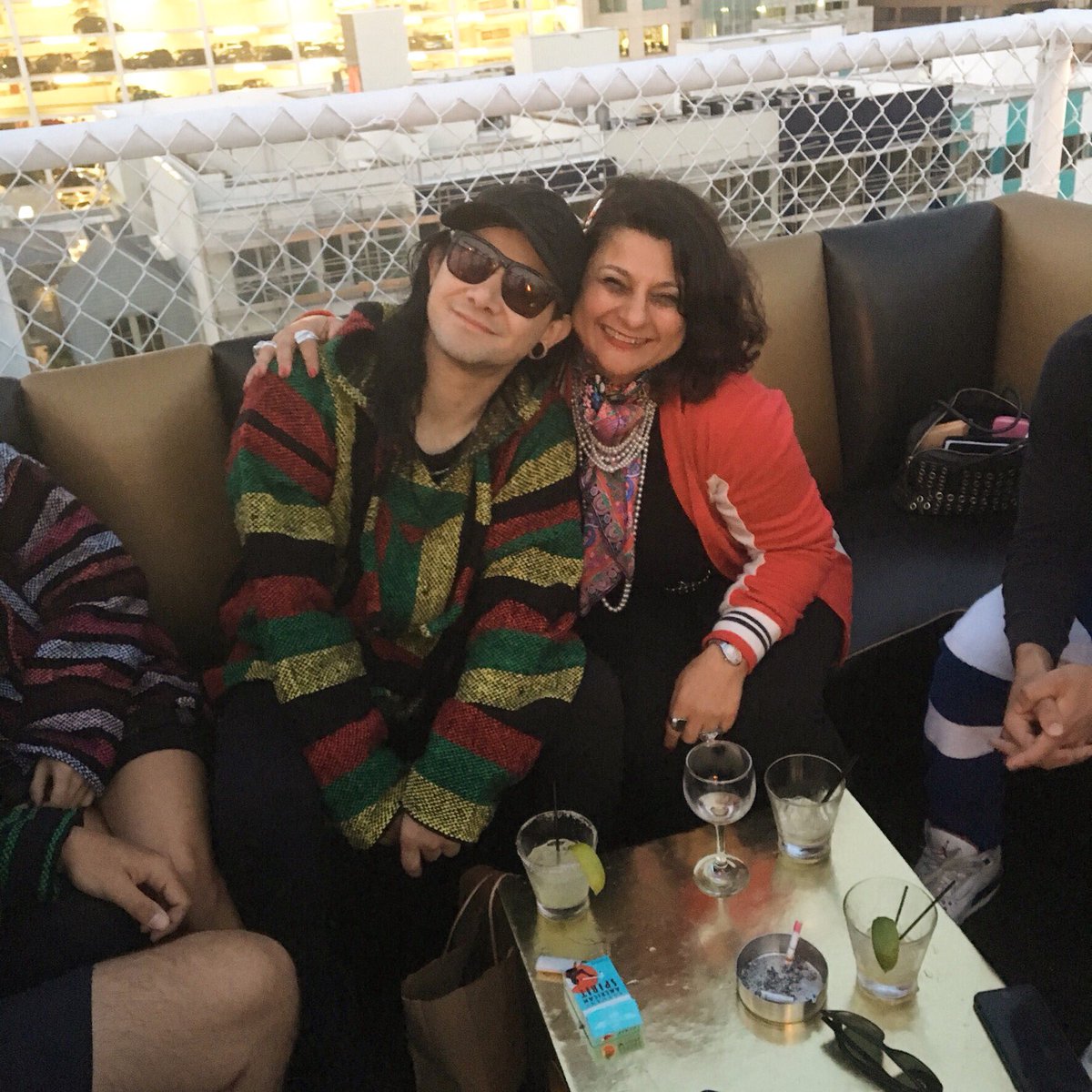 hotelshangrila's tweet photo. #TBT to when @Skrillex came down to see our @TamieAdaya at the new ONYX rooftop ✨ #friendsofshangrila https://t.co/wogeGxLl3F