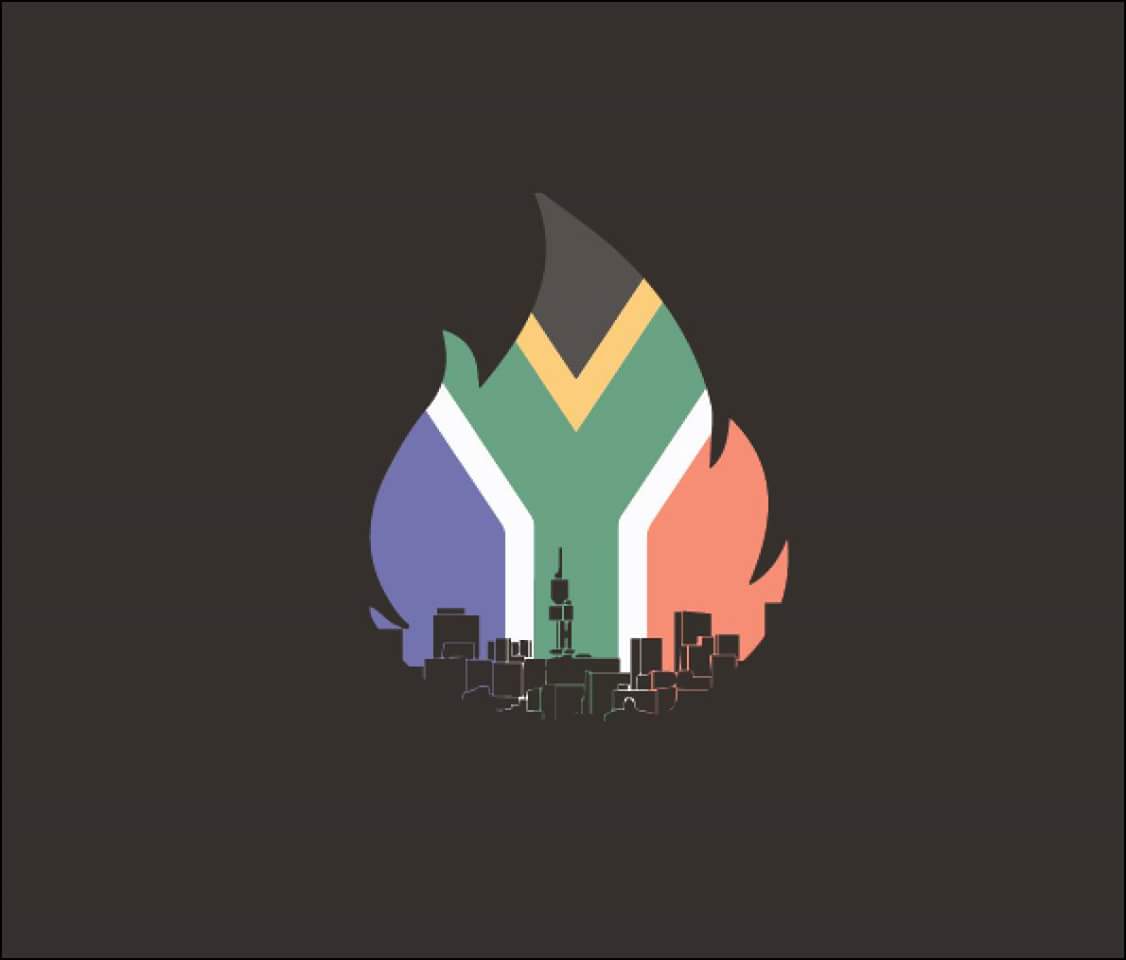 RBDigitalDesign's tweet photo. A burning pretoria #protest #pretoria #brandsuidafrika #SA #ProtestAction #typicalSA #politics https://t.co/mkk2aRtCSr