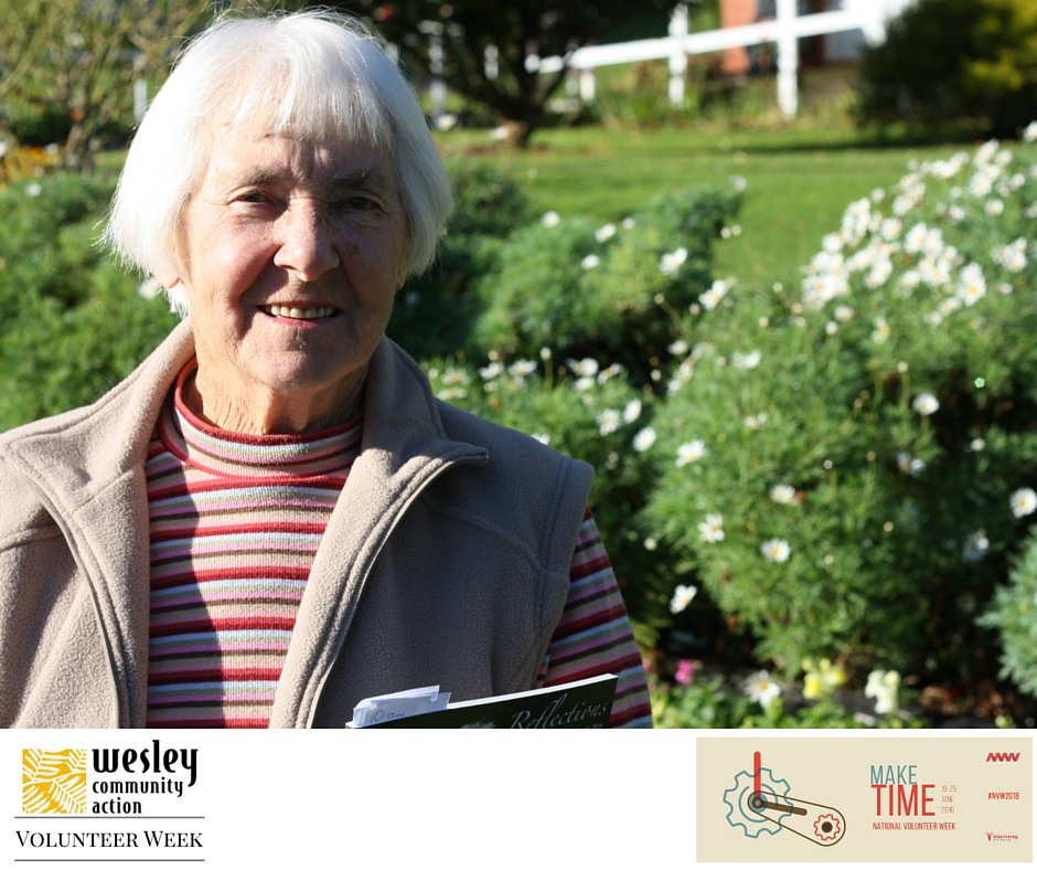 NZWesley's tweet photo. "I’ve been a volunteer here for over 40 years". Read Avis' #volunteer story: https://t.co/59AboW1el0  #NVW2016 https://t.co/R0c5rD3LdR
