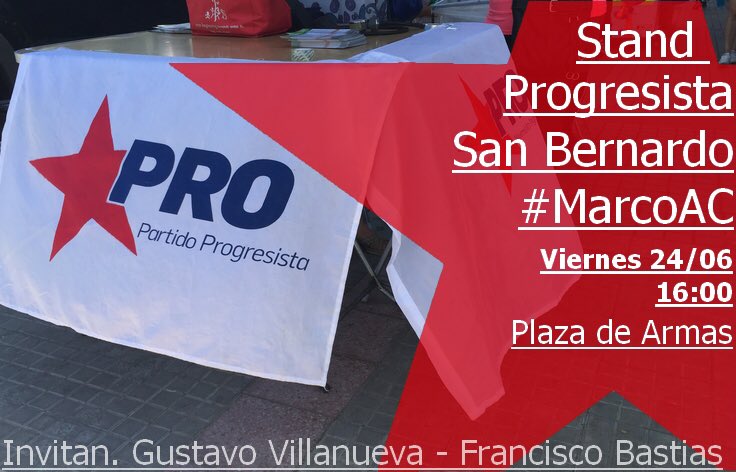 gvillanueva2016's tweet photo. MAÑANA 16:00 estaremos promoviendo la Asamblea Constituyente en #SanBernardo #MarcoAC @marcoporchile @PedroAbarcaPRO https://t.co/D9Mq6L1cFv