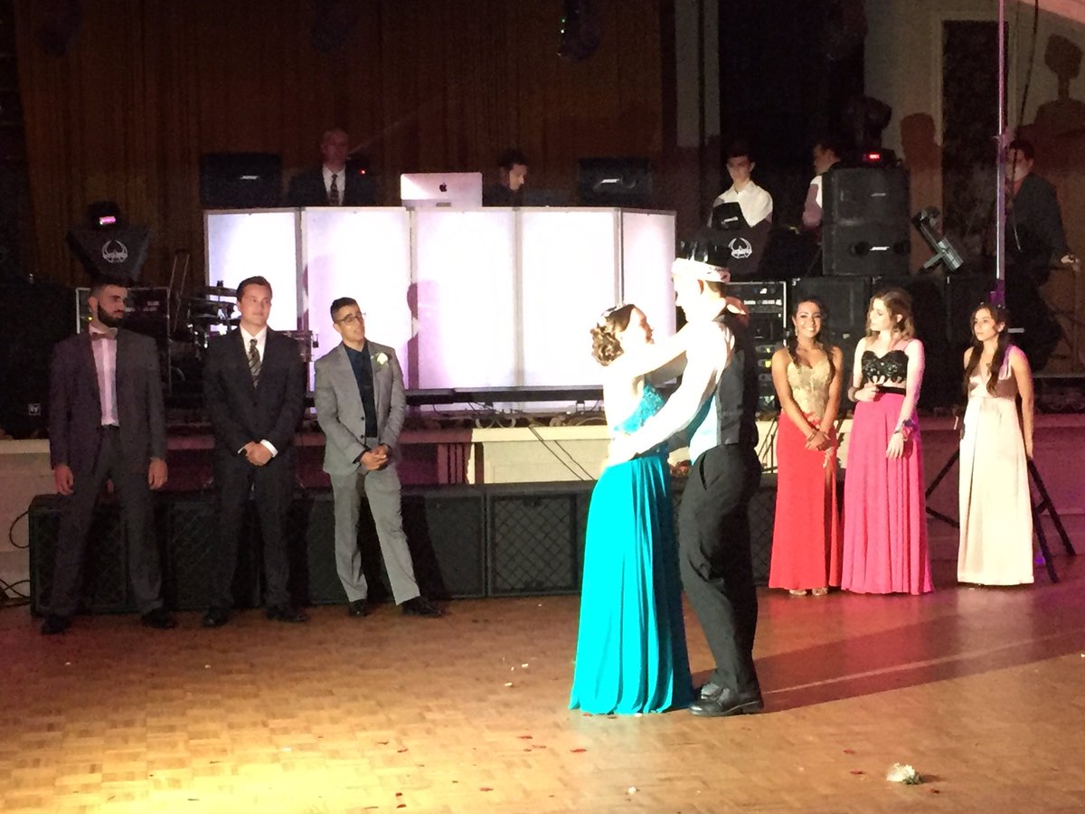 AHS_2016's tweet photo. King Luke and Queen Hali! #AHS2016Prom https://t.co/3cYDd1DDRW