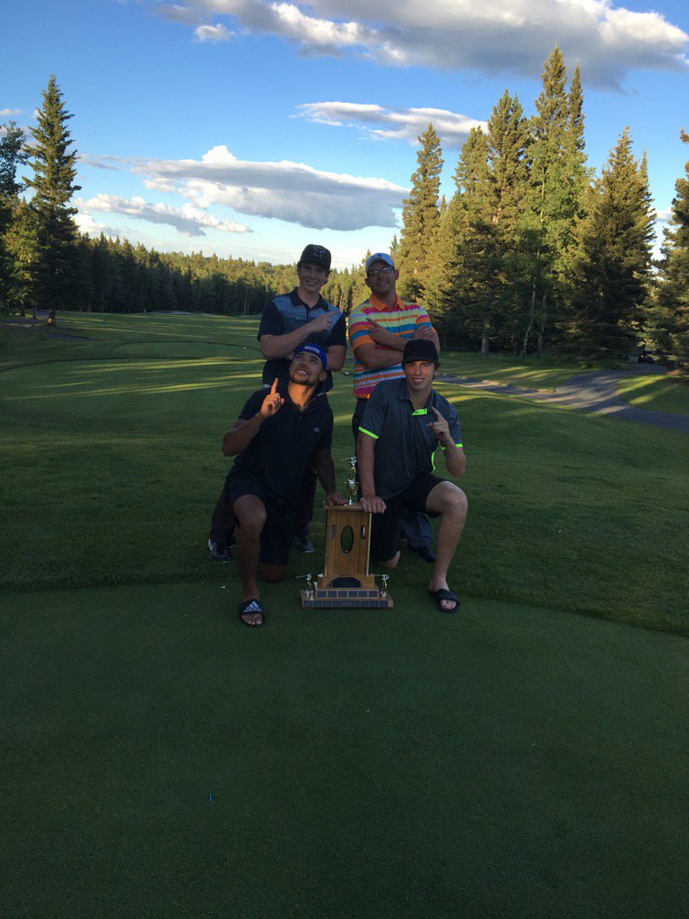 We only gettin started! Thanks <a href="/PriddisGreens/">Priddis Greens G&CC</a> for having us out! <a href="/matt_dumba/">Matt Dumba</a> <a href="/CJF_98/">Cale Fleury</a>
