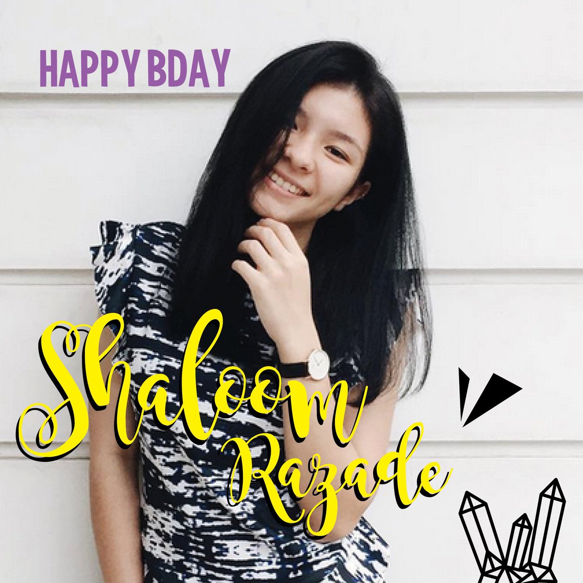 Happy Birthday @ShaloomRazade We wish nothing but the best for you!