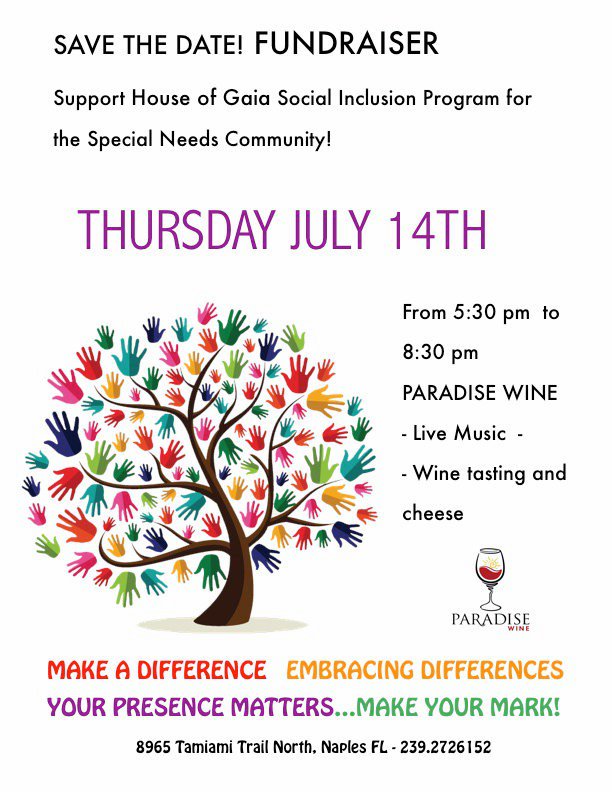 Hashappy14's tweet image. This is a fund raiser to benefit special needs programs at Houseofgaia.org