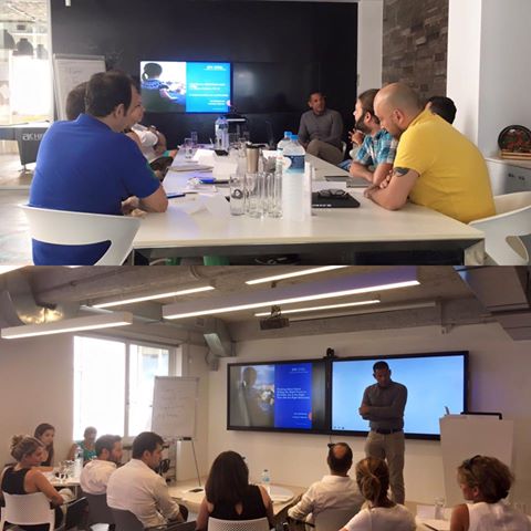 EndeavorGr's tweet photo. Thanks @onsal for an amazing afternoon with our Entrepreneurs in Athens and thanks @travelplanet24 for hosting us! https://t.co/mkObFra9ql