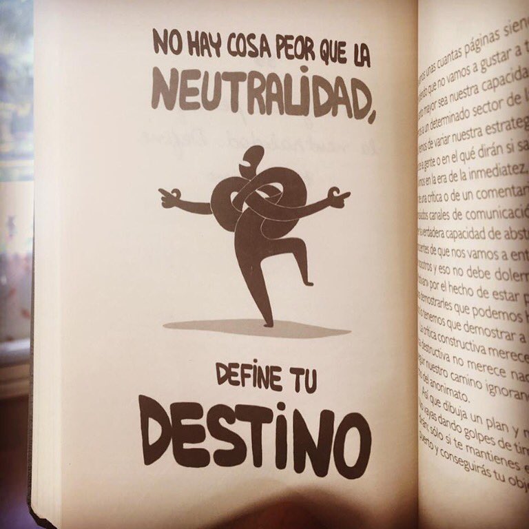 mokinacat's tweet photo. No dejes q el miedo te robe tu destino @antoniorozco https://t.co/RWMKFVoYKv