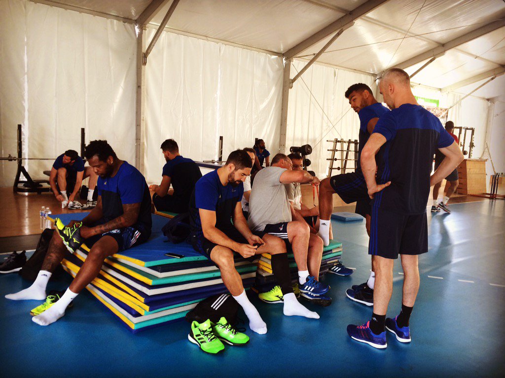 #EdF[M]-Destination Rio
Les lieux du crime 🔪.
Place à la prépa physique!!! 💪🏼
#BleuetFier 🇫🇷