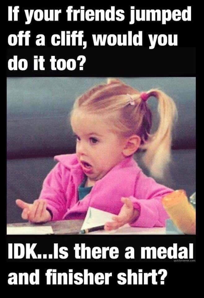 TruminEvents's tweet photo. FRIDAY FUNNY: And that is the questions! #OCR #humour #funny #sporthumour #sporthumor https://t.co/XOcNdsFgQ0