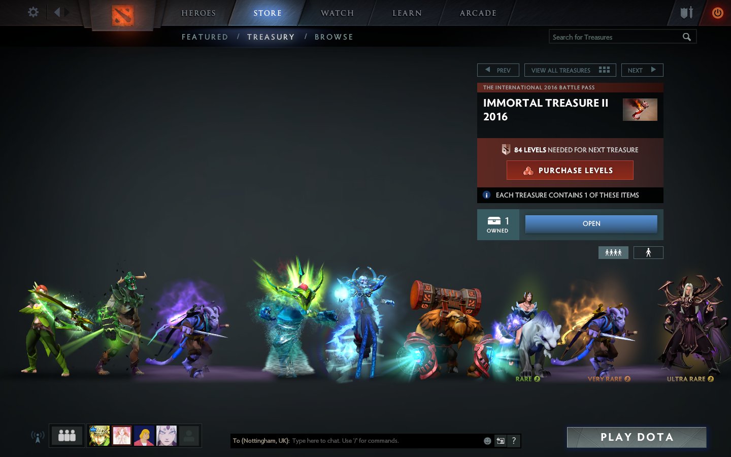 Esl Dota2 Check Out The New Immortal Treasure Items That You Can Find Inside The Immortal Treasure Ii