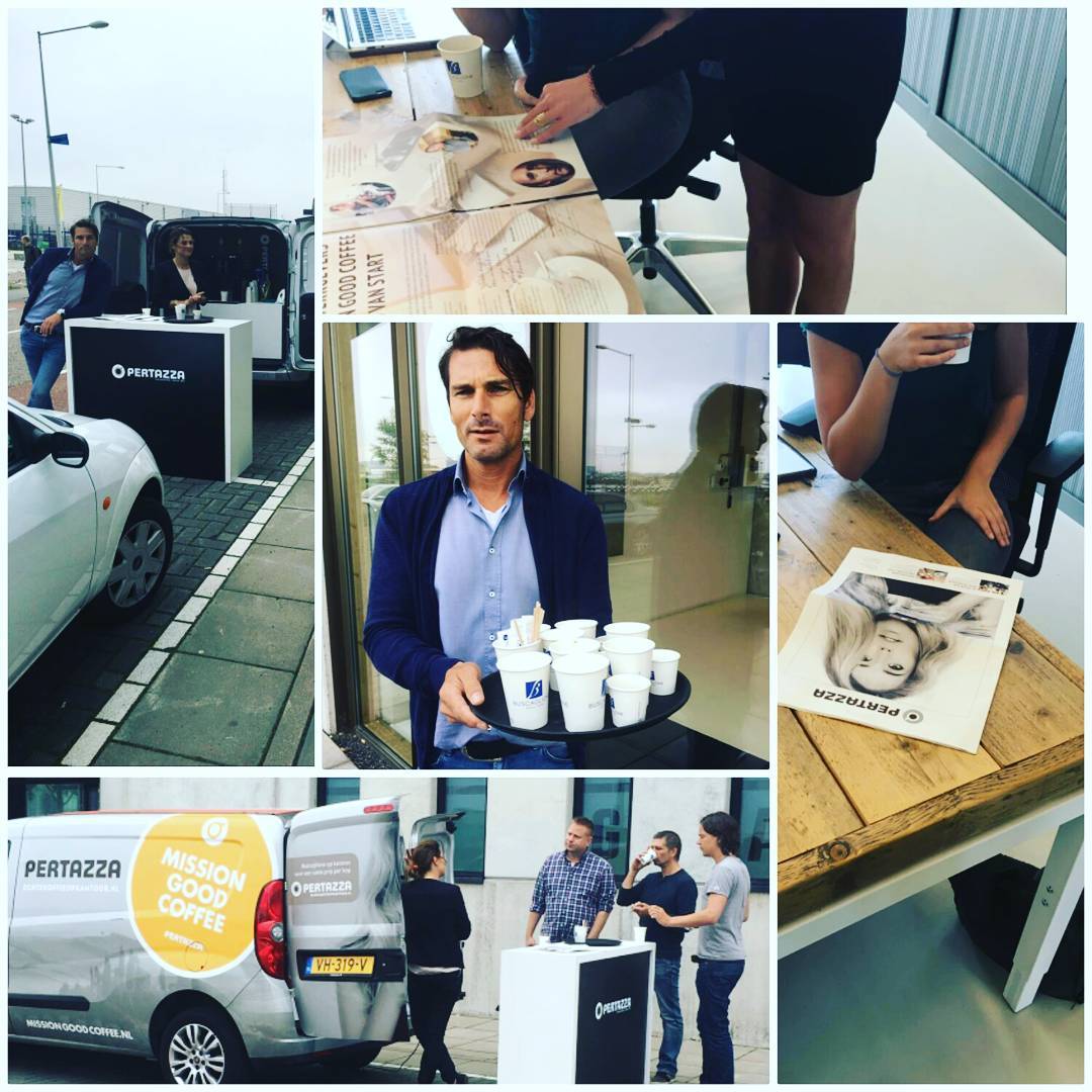 Werk jij in de buurt van de #Houthavens in #Amsterdam?#MissionGoodCoffee staat klaar met lekkere #Buscaglione koffie