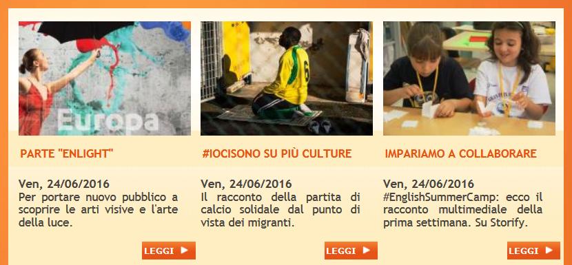 fmdigitale's tweet photo. Buongiorno da @fmdigitale con news su #creativeeurope #enlights #RomaMAF #EnglishSummerCamp #Iocisono #WithRefugees https://t.co/WzjbkDdD9l