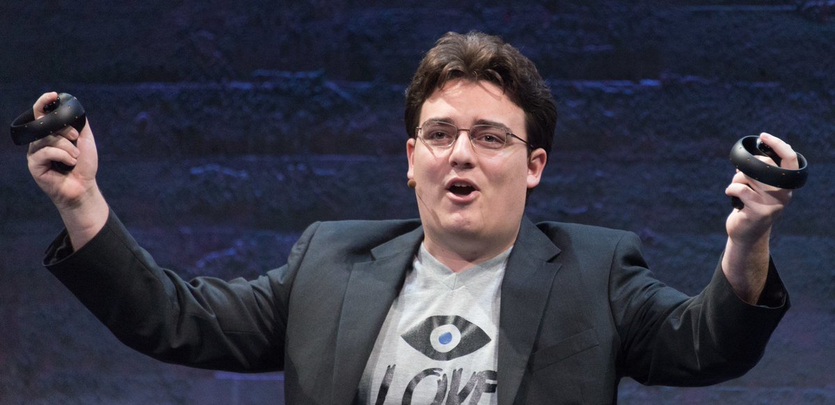 pcgamer's tweet photo. Oculus VR co-founder Palmer Luckey says platform exclusives aren't bad for the VR industry.  https://t.co/IaMdHgICzm https://t.co/QAceWoDUCD