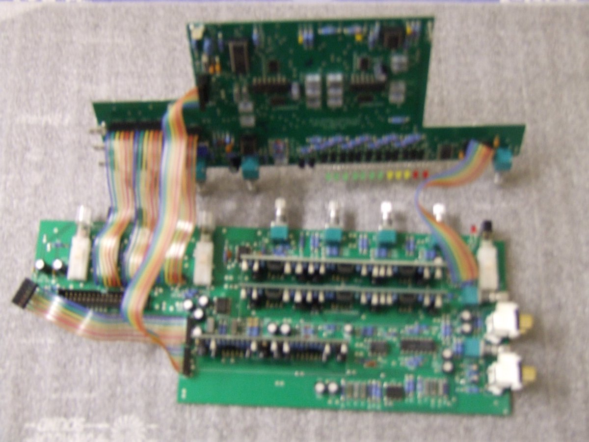 Formulasound1's tweet image. FF6.2, 6 input channels made from 12 main and 34 daughter PCBs,keeping audio analogue and making it do what you want