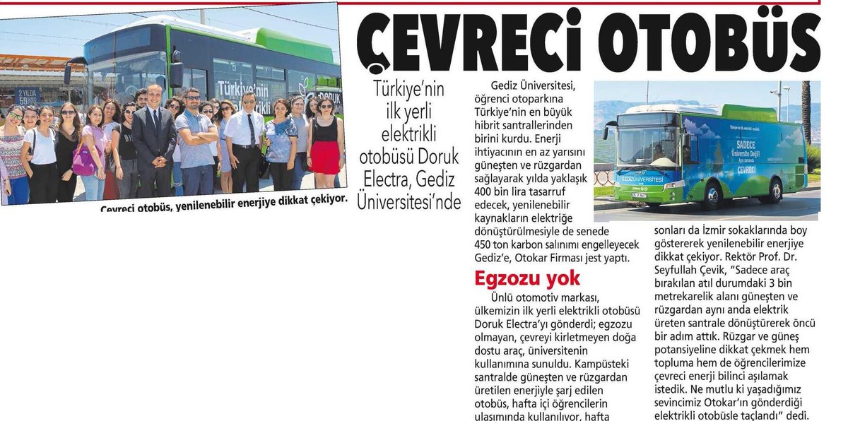 gedizuniversity's tweet photo. Elektrikli otobüsümüz 🚍İzmir sokaklarında, çevre için çevredeyiz. Gedizliyiz, çevreciyiz🍀 https://t.co/5mvASYqvyo https://t.co/FX9Nu3VRnZ