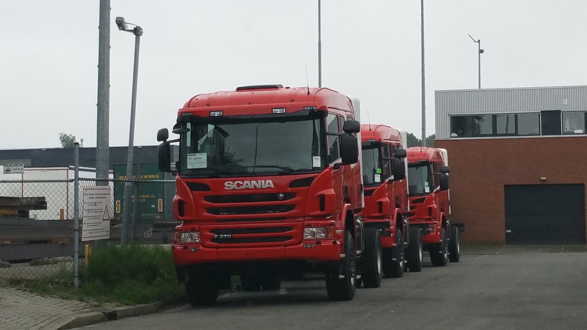 Weer nieuwe lading #Scania tankautospuit voor de <a href="/VNOGregio/">Veiligheidsregio Noord- en Oost-Gelderland</a> van <a href="/ziegler_nieuws/">Ziegler brw techniek</a> korpsen Laren,  Ermelo en Putten2