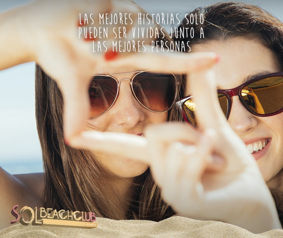 Al lado de las personas adecuadas todo es mejor... #SolBeach