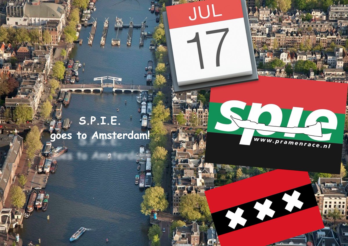 Rv12 &amp; #SPIE organiseert een 'daggie varruh' op zondag 17 juli. #Pramenrace #Aalsmeer <-> #Amsterdam
