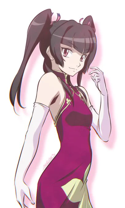月読調17歳 #シンフォギアチャイナ服祭り #9年前のシンフォギア 
