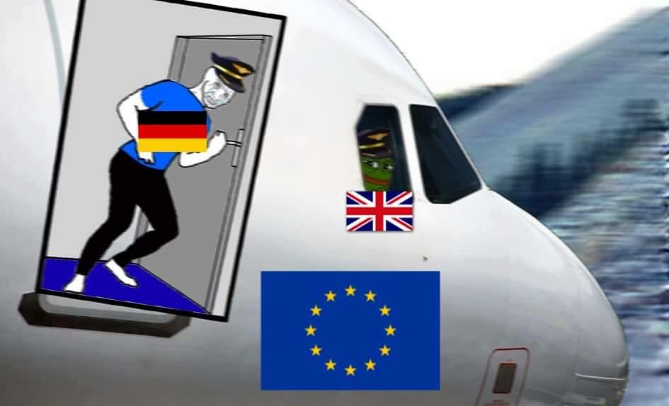 Thunderpants747's tweet photo. Nothing but #brexit #memes #NigelFarage https://t.co/P3CWvm8cI4