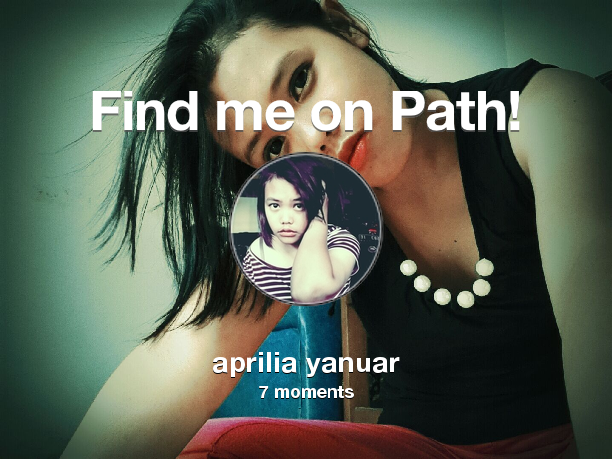 ApriliaDulce's tweet photo. Find me on #Path now! Go to https://t.co/0H4AKbpTGE https://t.co/gl9bD10LXC