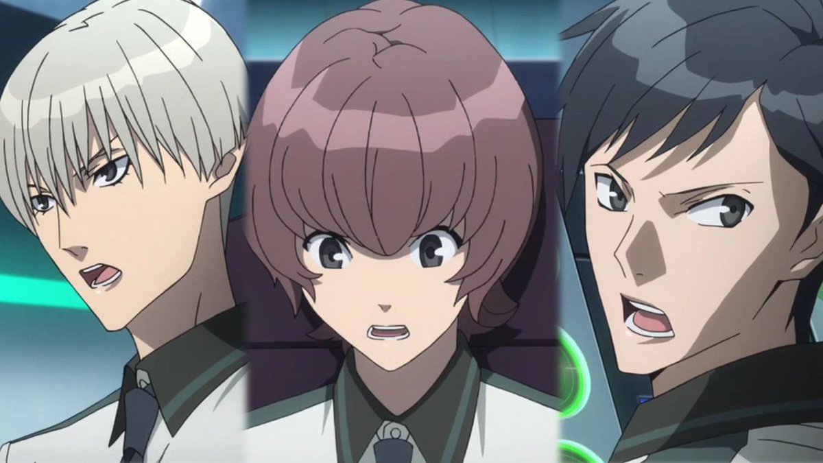 Srx Lag Pr 続いて Voxのオペレーター紹介です 左 右 駿河ハルオミ Cv 高畑空良 但馬ナオ Cv 奈良岡快 近江マコト Cv 大河元気 アキラと共にvoxに乗り込み 戦況とスカーレッドライダー達の状況報告及び操艦を担当 Srx