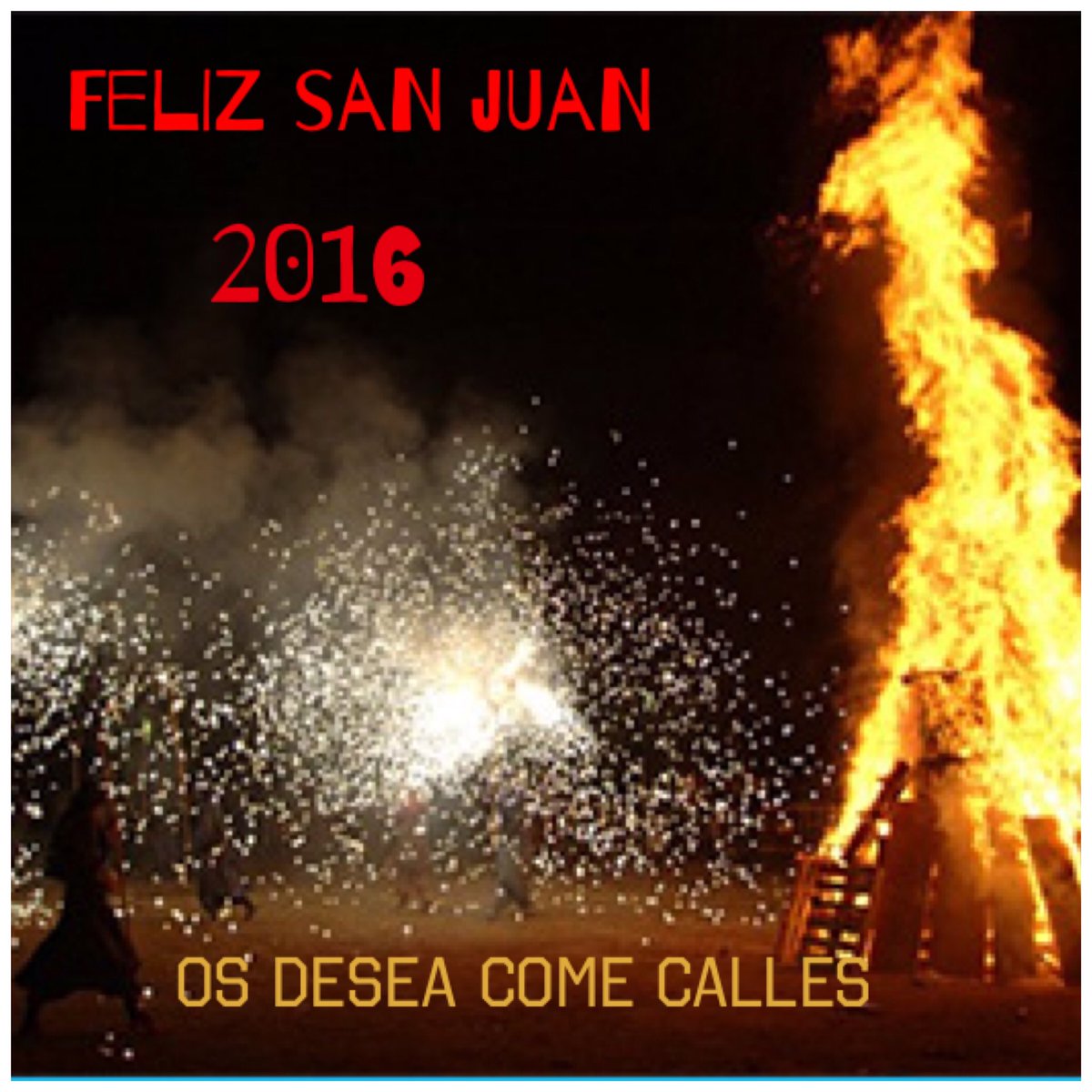 Comienza el #verano y #SantJoan2016 avisa que viene la fiesta del #calor . #felizverbena