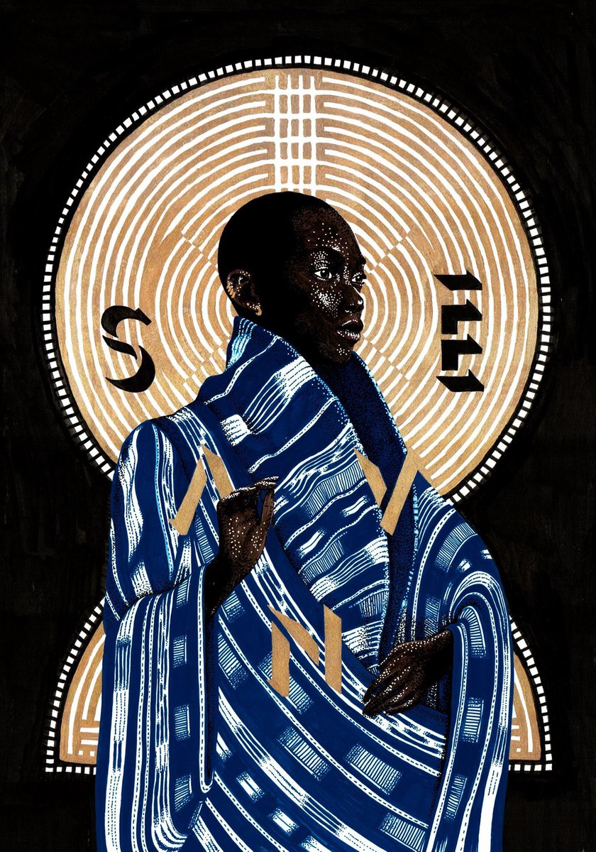 sanveparis's tweet photo. Sanvê est fier de vous présenter sa Muse: La Reine Pokou!
@sanveparis #fashion #fashionista #fashion blogger #luxe https://t.co/hGTXmu6JLu