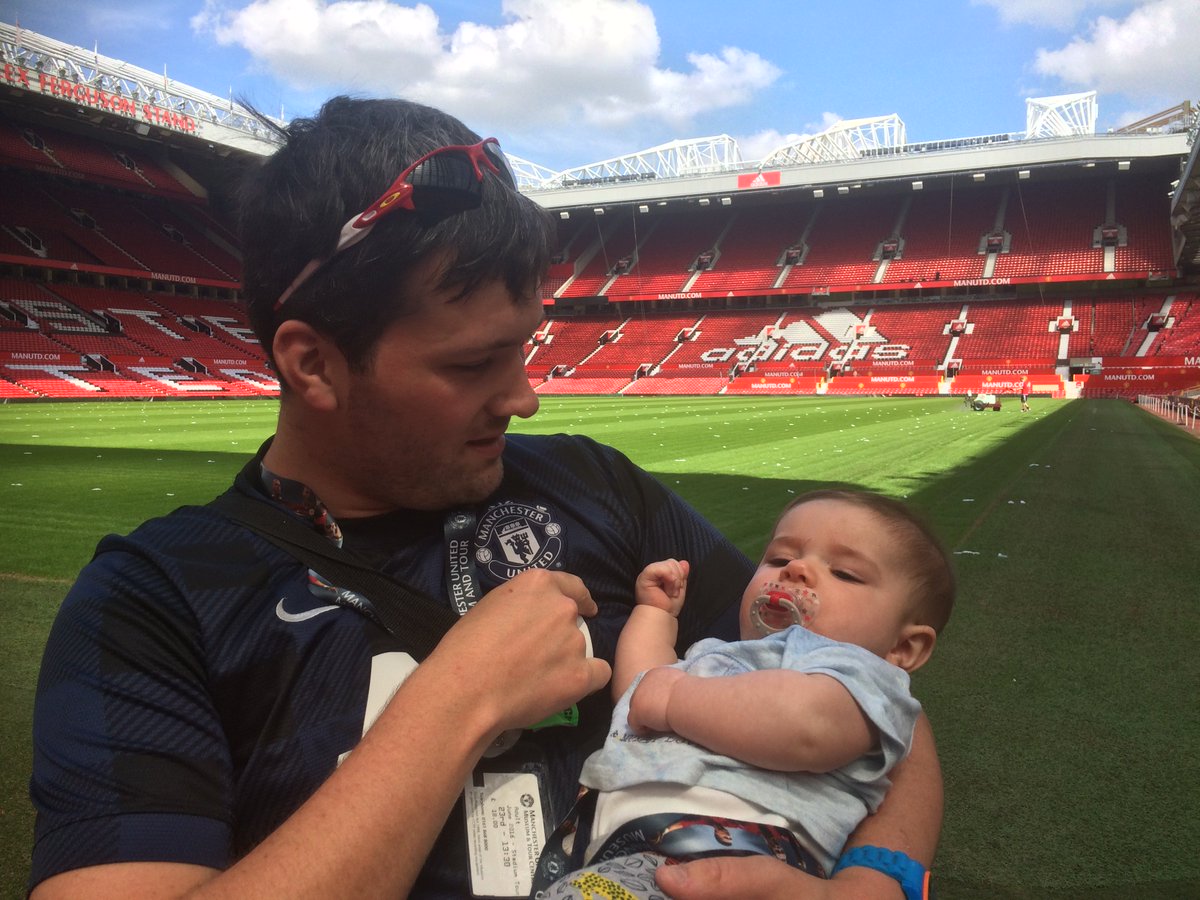 mtweddle1's tweet photo. @ManUtd my boy Noah at stadium for first time yesterday #foreverunited https://t.co/VafIarbWVj