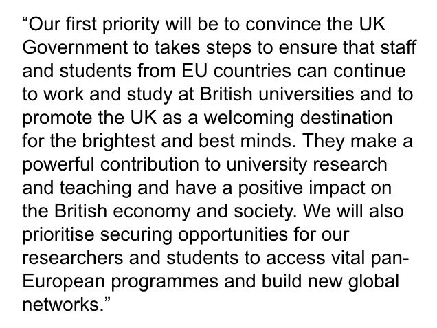 Phil_Baty's tweet photo. Universities UK statement. https://t.co/UTTxMUOORI