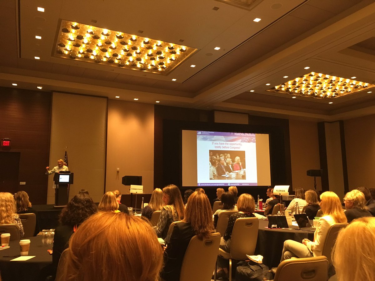 jo19omalley's tweet photo. #inspiring to hear #AND president-elect, @donnamartinrd 's public policy efforts in child nutrition #PPW2016 #KSAND https://t.co/ehSujbPvFe