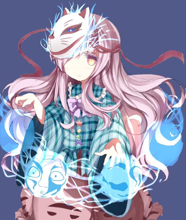 美しき東方イラスト Auf Twitter 秦こころ T Co Opayp7d9yt Twitter