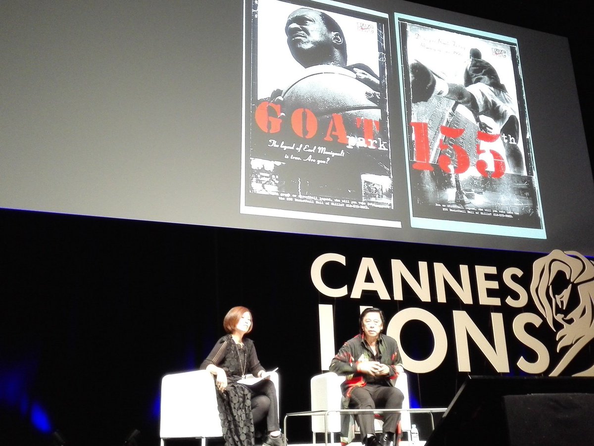 DentsuCRTV's tweet photo. John C Jay discussing not just creating an ad, but an experience. #CannesLions #CreativeXDigital https://t.co/00AtvTA09p