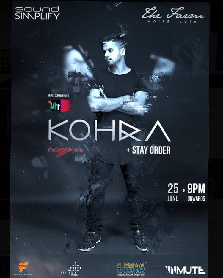Bossman at <a href="/QillaIN/">Qilla Records</a> <a href="/Kohra/">Madhav Shorey</a> is all set takeover <a href="/thefarmworld/">The Farm World Cafe</a> tomorrow ! Also #StayOrder will be doing early set.