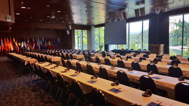 Celebrating the 25th Anniversary of the functioning of Constitutional Court in the independent state at Hotel Golf