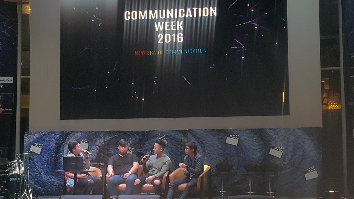 commweek2016's tweet photo. WOHOO yukk merapatt udh ada Kevin anggara, Rainer Santoso dan Shandy Koo(LDP) nihh !! ^^ https://t.co/tX8Ioiwvj3