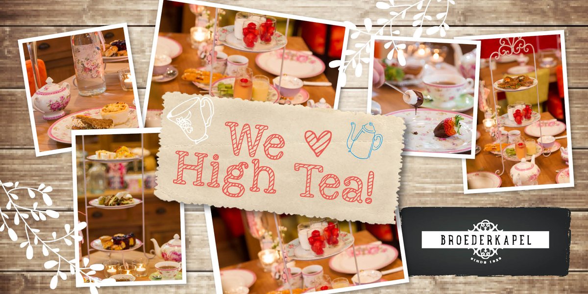 Broederkapel's tweet photo. Met wie moet jij weer eens gaan Hightea-en? #hightea #Veghel https://t.co/nTgKzmqjyn