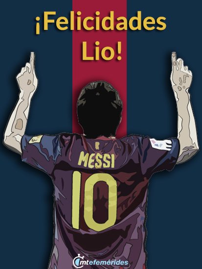 mediotiempo's tweet photo. "El mejor es Messi y el segundo, Messi lesionado"

La frase de Valdano para celebrar los 29 años de Lionel

🔴🔵 https://t.co/kVIY1x4Goe