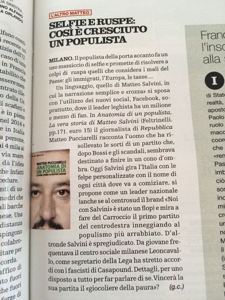 Matteo Pucciarelli tweet media