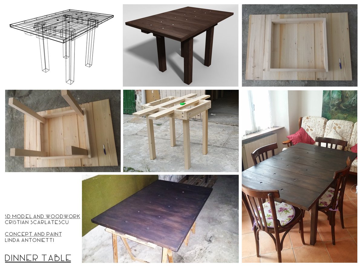 Cristoons's tweet photo. Converting virtual reality into reality with @LindaAntonietti
#3dTable #WoodTable #MedievalTable #ConceptTable https://t.co/Ss1CL8j7Ue