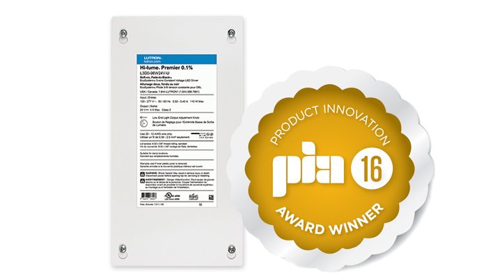 Lutron's tweet photo. Our Hi-Lume Premier 0.1% Driver wins Architectural SSL Magazine's Product #Innovation Award! https://t.co/X0QAIWy2JH https://t.co/pV2lKTlEs0