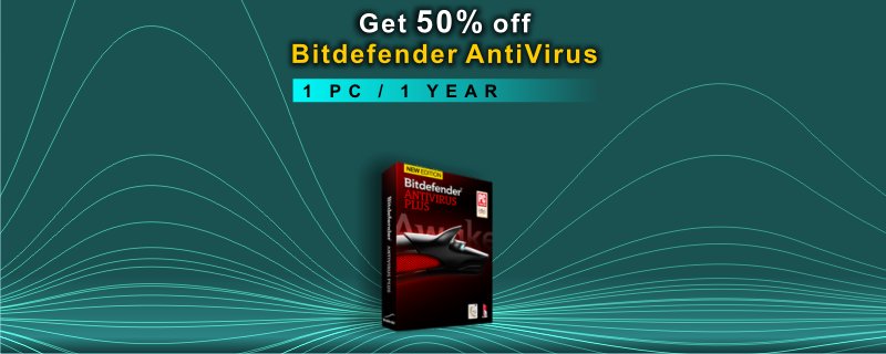 JacekKrasienko's tweet image. #pcprotection #securitysoftware Get more time. Buy Bitdefender Antivirus 50% OFF the price! goo.gl/arX8eE