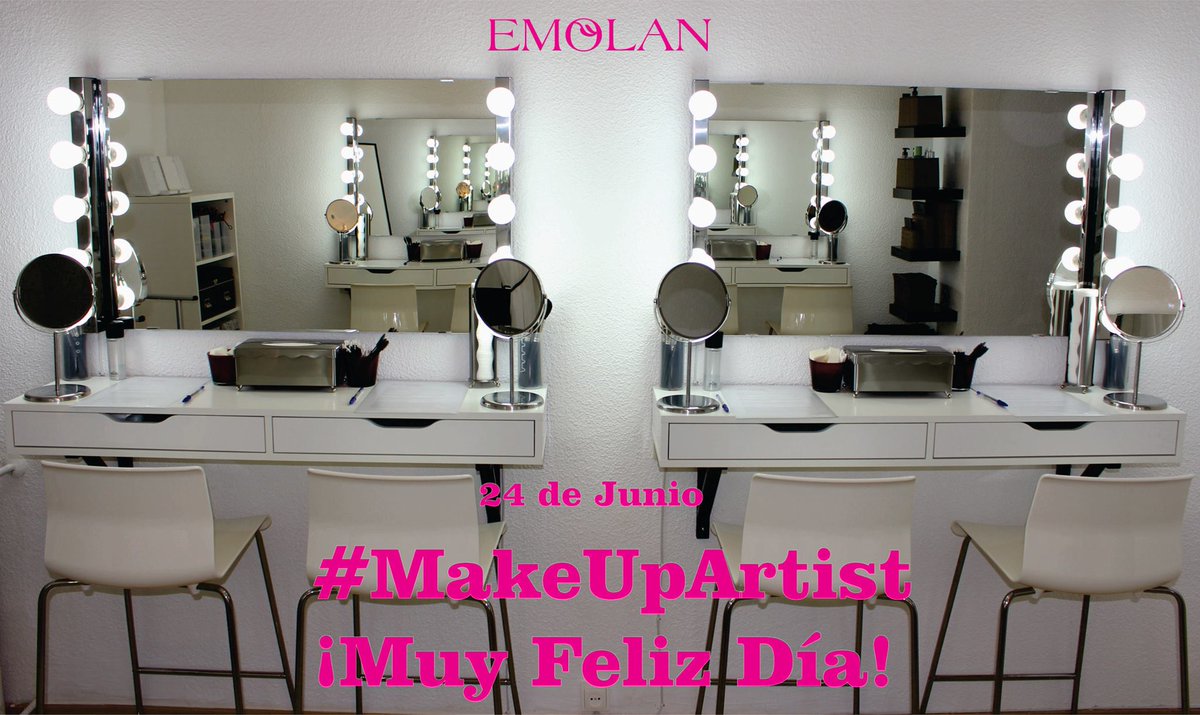 EmolanOficial's tweet photo. #Observadores #Amantes #Pacientes #Creativos 
Pero sobre todo, #Artistas Muy Feliz Día! 💄
#MakeUpArtist #BuenViernes https://t.co/EHMaSWvci0