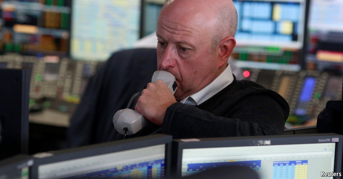 TheEconomist's tweet photo. Investors are waking to a deeply unpleasant surprise. The markets today #Brexit https://t.co/bL4qqj13Pn https://t.co/plNRiJ7AoP